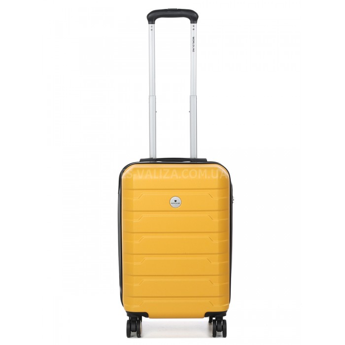 Валіза Франція мала S жовта 55х35х24см/38л/2.65кг/Worldline 626, фото 1