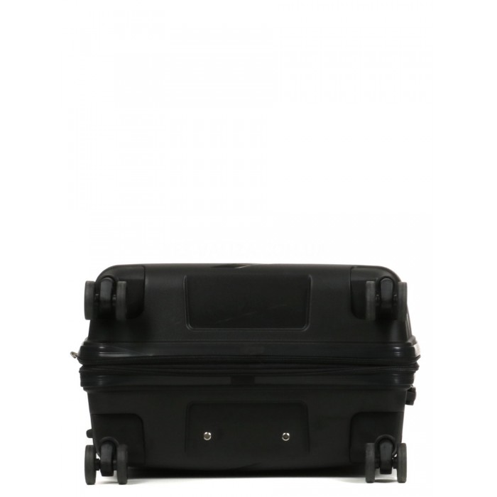 Чемодан средний М полипропилен чёрный 65х44х28+5/77л/3.4кгWorldline289, фото 8