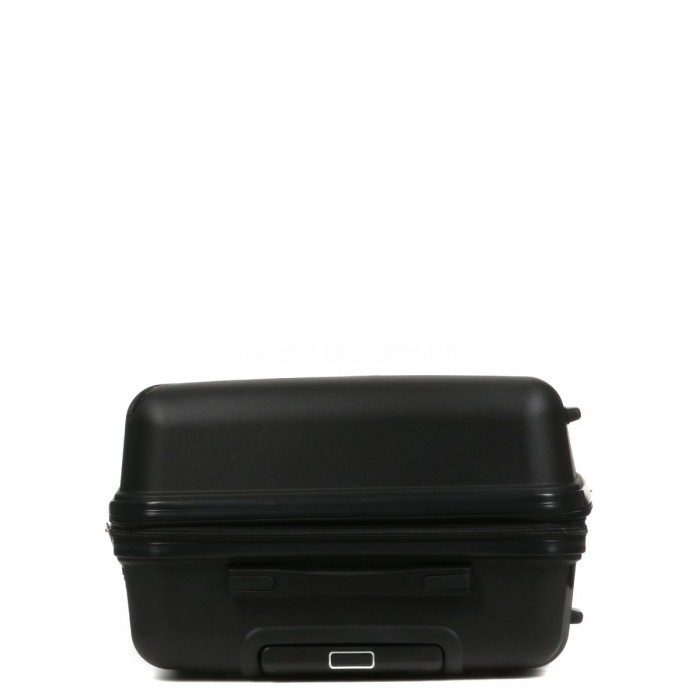 Чемодан средний М полипропилен чёрный 65х44х28+5/77л/3.4кгWorldline289, фото 7