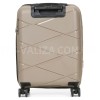 Валіза середня М поліпропілен беж 65х44х28+5см/77л/3.4кг/Worldline 289, фото 14