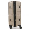 Чемодан средний М полипропилен беж 65х44х28+5/77л/3.4кг/Worldline 289, фото 16
