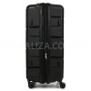 Чемодан большой L полипропилен чёрный75х50х31+5/115л/4.4кгWorldline289, фото 15