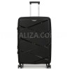 Чемодан большой L полипропилен чёрный75х50х31+5/115л/4.4кгWorldline289, фото 11