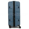 Чемодан большой L полипропилен синий 75х50х31+5/115л/4.4кгWorldline289, фото 14