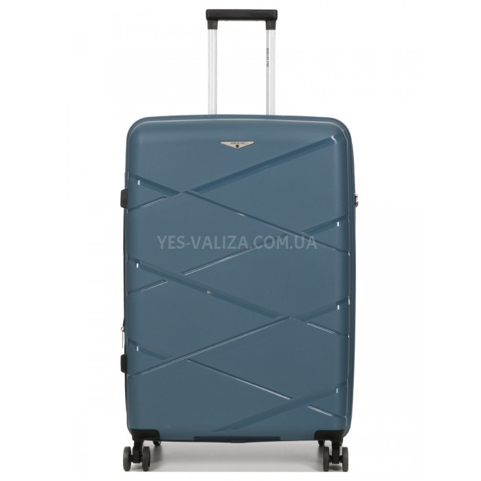 Набір валіз Франція (L M S-3шт) поліпропілен синій Worldline 289, фото 3
