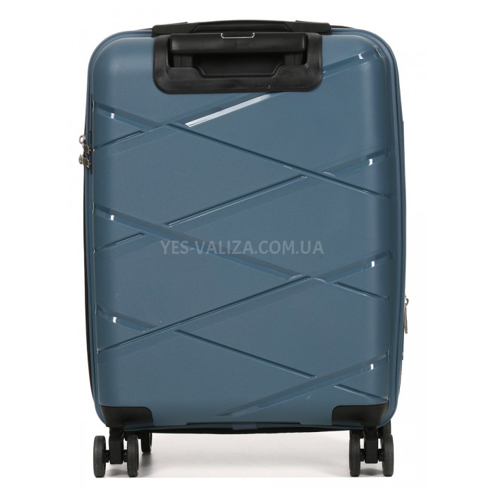 Набір валіз Франція (L M S-3шт) поліпропілен синій Worldline 289, фото 4