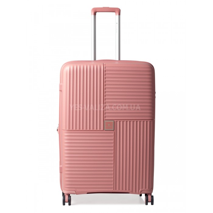 Валіза велика L поліпропілен пудра 76х52х31(+5)см/125л/4.6кг/Snowball, фото 2