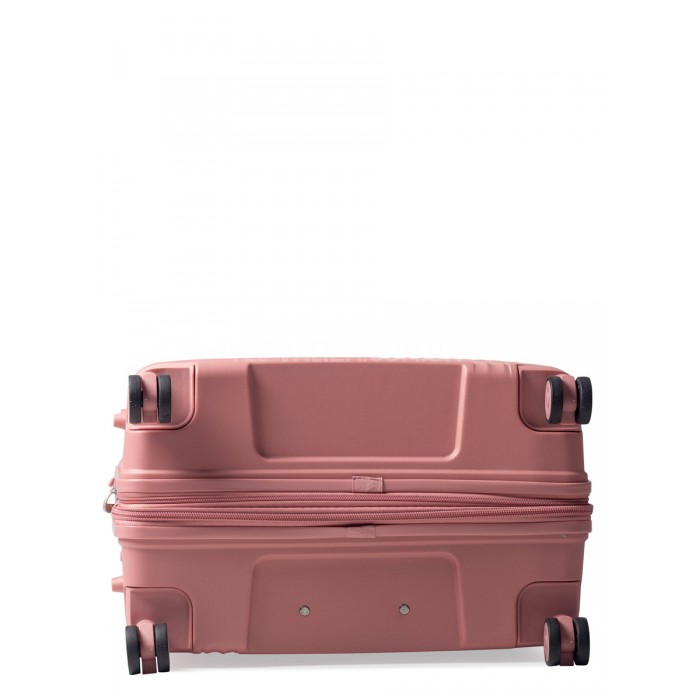 Чемодан большой L полипропилен пудра 76х52х31(+5)см/125л/4.6кг/Snowbal, фото 7