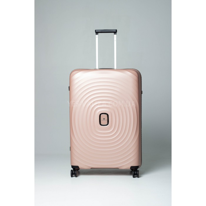 Чемодан средний M полипропилен пудра 66х45х27см/72л/3кг/Snowball 35203, фото 2