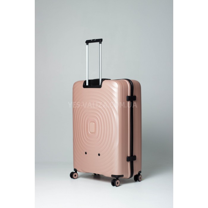 Чемодан средний M полипропилен пудра 66х45х27см/72л/3кг/Snowball 35203, фото 3