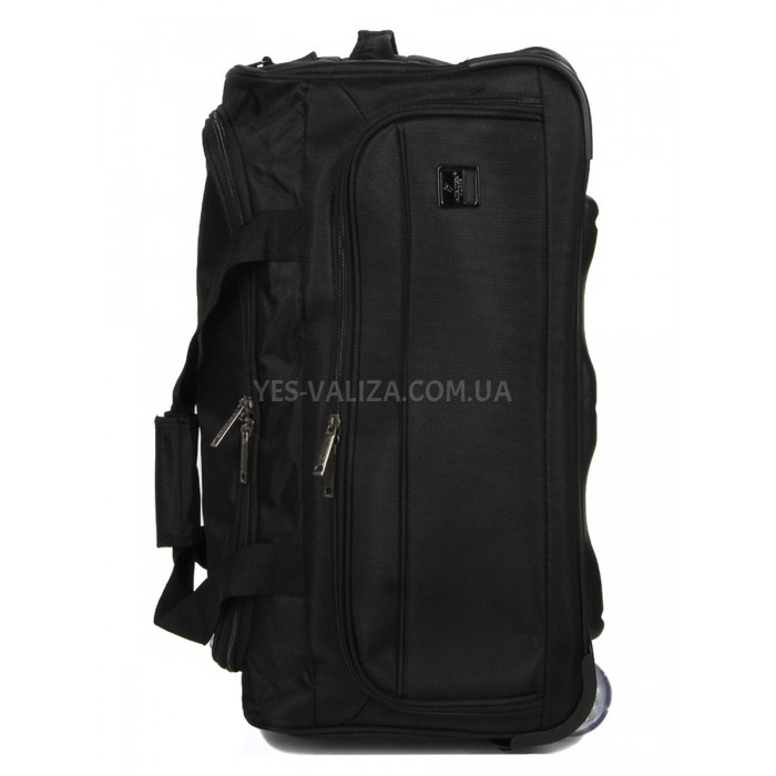 Сумка на колесах Airtex мала S чорна 54x28x30см/45л/2.1кг/Airtex 826-55, фото 2
