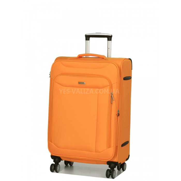 Валіза середня M тканина жовта 67х41х27(+5)см/83л/3.2кг/Snowball 87303, фото 1