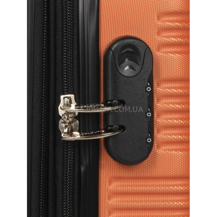 Валіза ручна поклажа XS помаранч 45х35х20+5см/30л/2.5кг/Worldline 805, фото 11