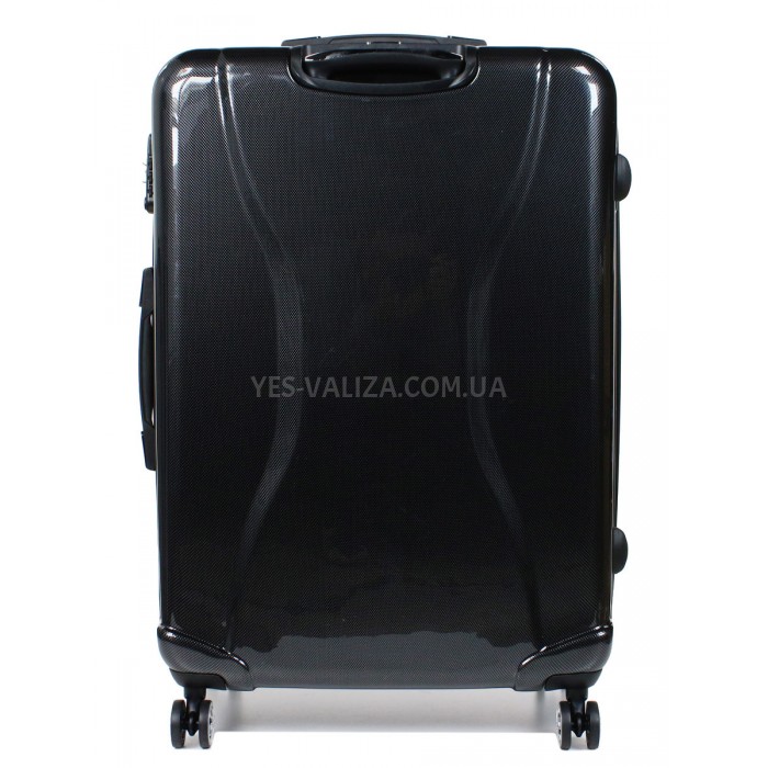 Набір валіз Франція (L M S-3шт) полікарбонат чорний/Airtex 7223, фото 3