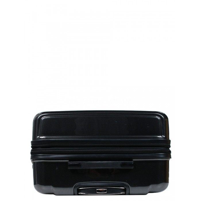 Набір валіз Франція (L M S-3шт) полікарбонат чорний/Airtex 7223, фото 6