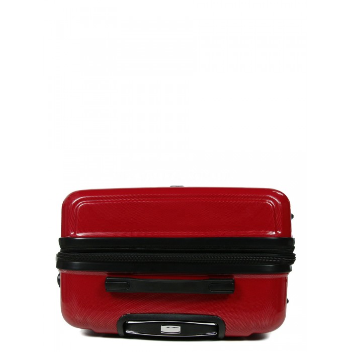 Набір валіз Франція (L M S-3шт) полікарбонат червоний/Airtex 7223, фото 8