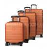 Набор чемоданов Франция (L M S+XS-4шт) оранж/Worldline 805, фото 12