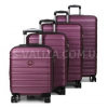 Набір валіз Франція (L M S+XS-4шт) фіолет/Worldline 805, фото 2