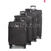 Набір валіз Франція (XL+L M S-4шт) тканина сірий/Worldline 620, фото 2