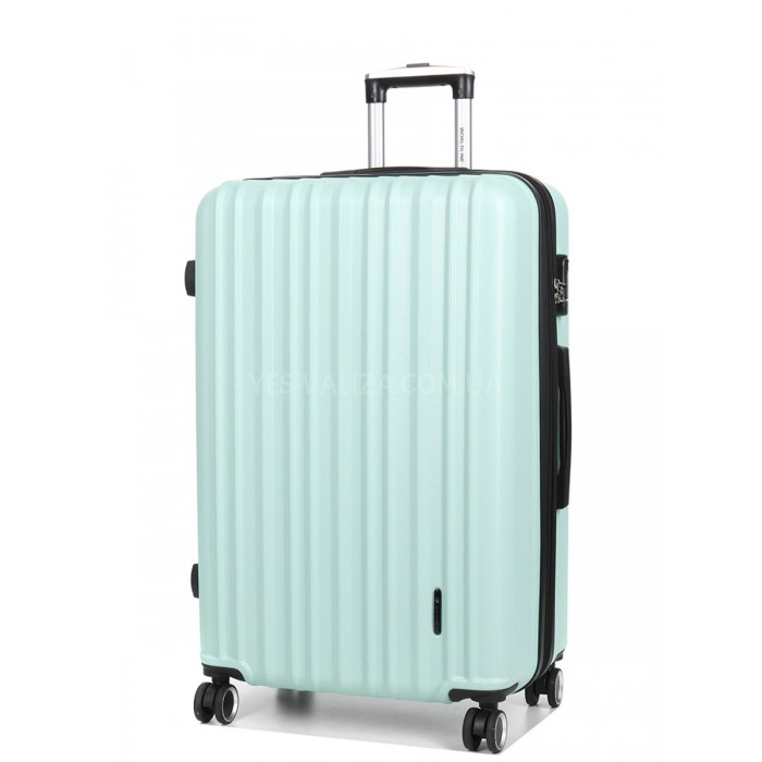 Набір валіз Франція (L M S-3шт) мята/Worldline 623, фото 2
