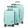 Набір валіз Франція (L M S-3шт) мята/Worldline 623, фото 6
