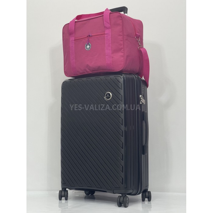 Сумка(ручная кладь) Польша розовая 40х30х20см/24л/0.5кг/Fly 0234, фото 7