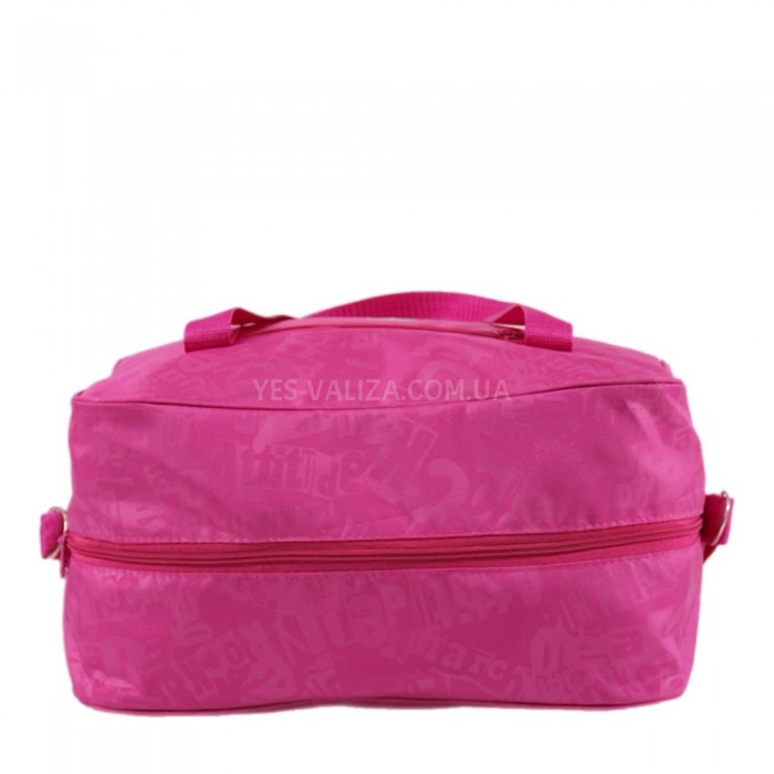 Сумка(ручна поклажа) Польща рожева букви 40х30х20см/24л/0.5кг/Fly 0234, фото 4