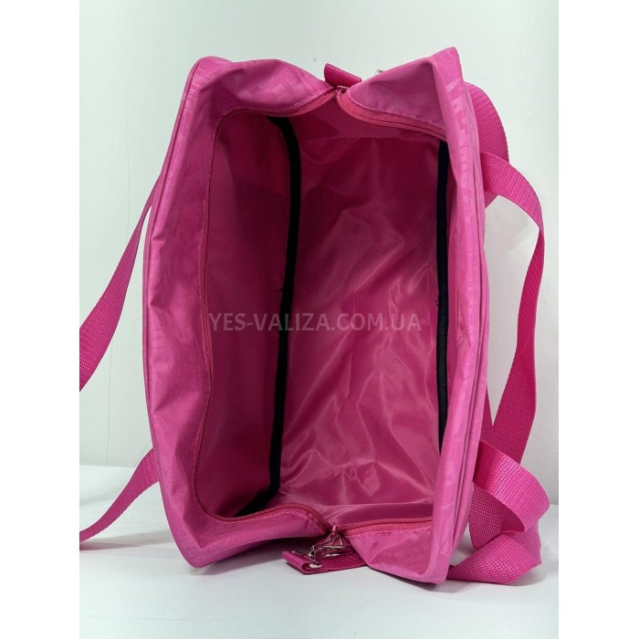 Сумка(ручна поклажа) Польща рожева букви 40х30х20см/24л/0.5кг/Fly 0234, фото 7