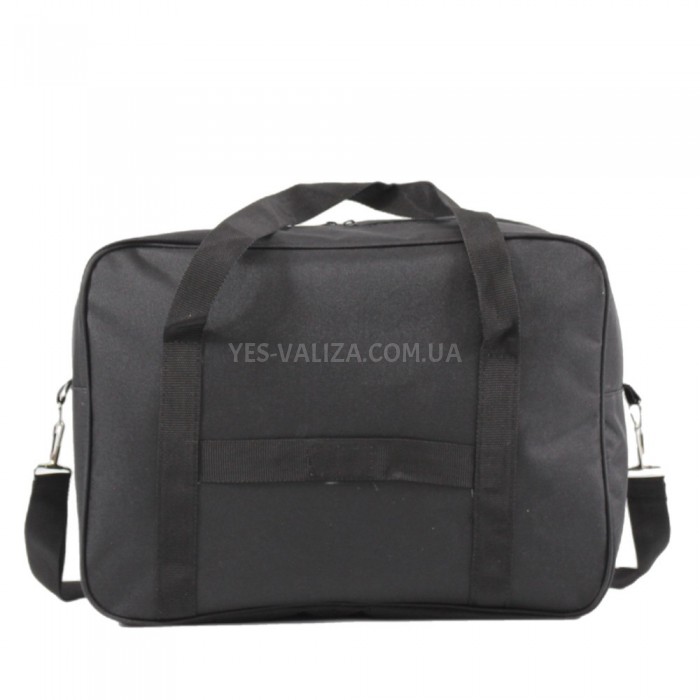 Сумка(ручная кладь) Польша чёрная 40х30х20см/24л/0.5кг/Fly 0234, фото 3