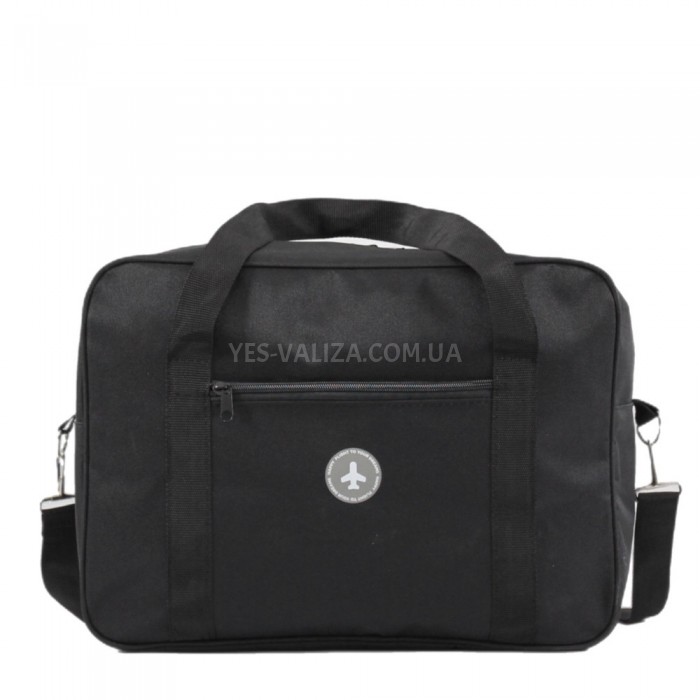 Сумка(ручна поклажа) Польща чорна 40х30х20см/24л/0.5кг/Fly 0234, фото 1