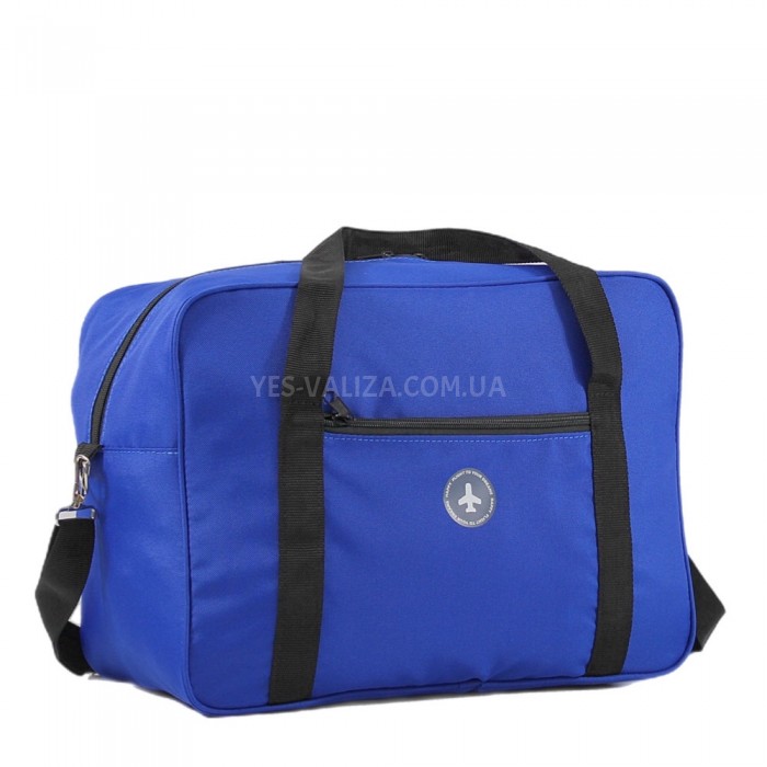 Сумка(ручная кладь) Польша синяя 40х30х20см/24л/0.5кг/Fly 0234, фото 2