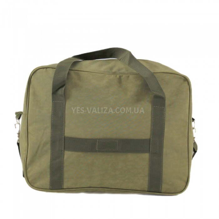Сумка(ручная кладь) Польша оливковая 40х30х20см/24л/0.5кг/Fly 0234, фото 3