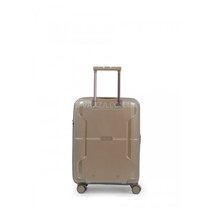 Чемодан малый S полипропилен шампань 55х40х21+5см/47л/2.6кг/Airtex 245, фото 3