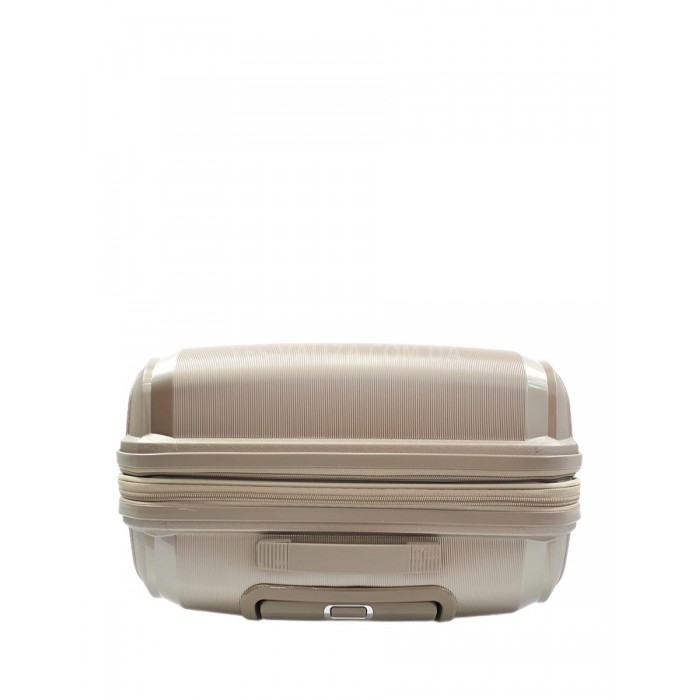 Чемодан малый S полипропилен шампань 55х40х21+5см/47л/2.6кг/Airtex 245, фото 6