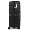 Чемодан средний М полипропилен чёрный 64x44x27+5/71л/3.6кг/Airtex 642, фото 14