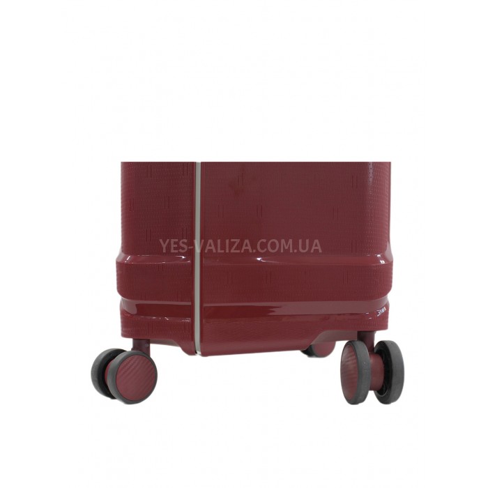 Чемодан средний M полипропилен красный 68х47х27см/76л/4.6кг/Airtex 645, фото 9