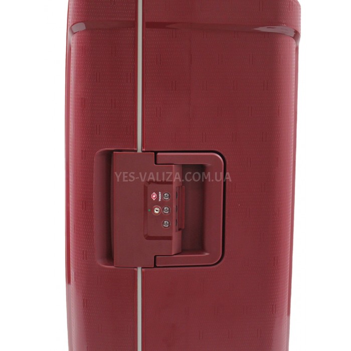Чемодан средний M полипропилен красный 68х47х27см/76л/4.6кг/Airtex 645, фото 8