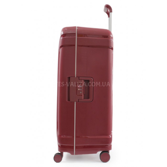 Валіза велика L поліпропілен червона 78х53х31см/101л/5.9кг/Airtex 645, фото 4