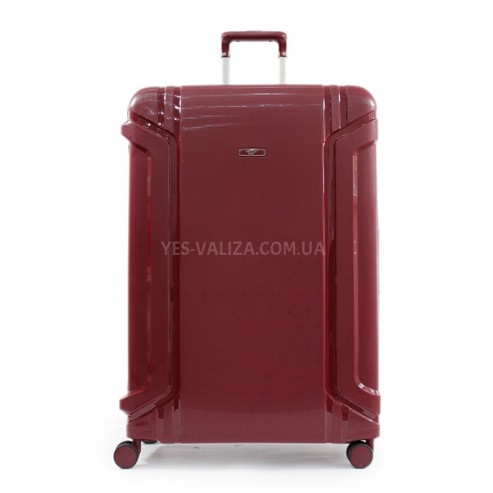 Чемодан большой L полипропилен красный 78х53х31см/101л/5.9кг/Airtex645, фото 2
