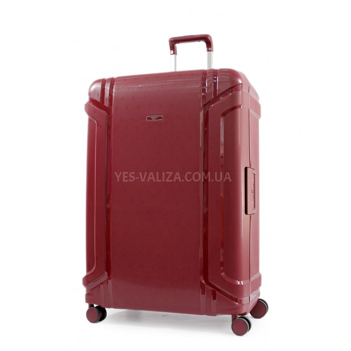 Валіза велика L поліпропілен червона 78х53х31см/101л/5.9кг/Airtex 645, фото 1