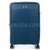 Чемодан средний М полипропилен синий 64x44x27+5см/71л/3.6кг/Airtex 642, фото 13
