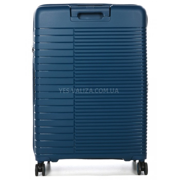 Чемодан большой L полипропилен синий 74x51x30+5/110л/4.6кг/Airtex 642, фото 3