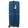 Валіза велика L поліпропілен синя 74x51x30(+5)см/110л/4.6кг/Airtex 642, фото 13
