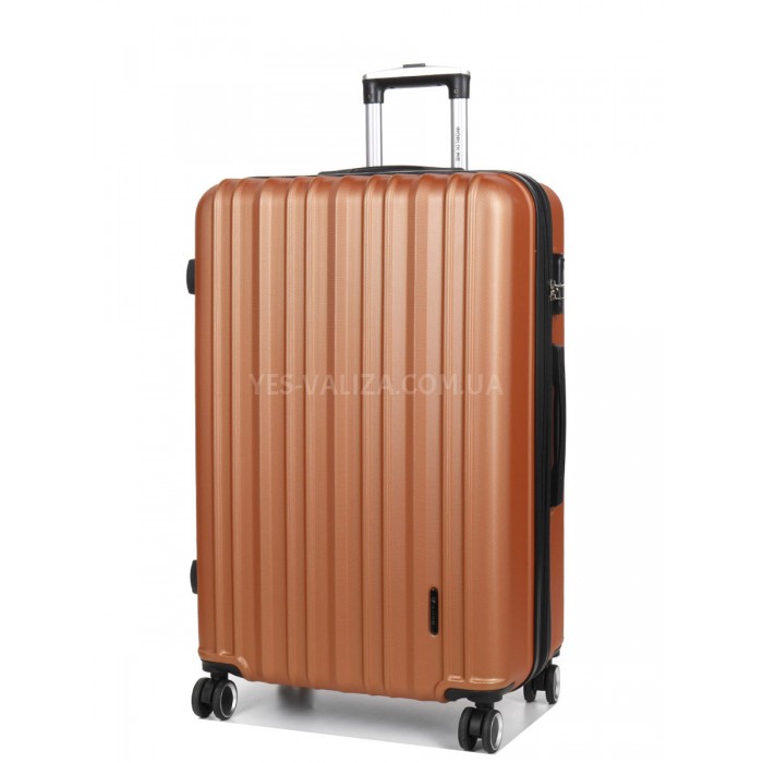 Валіза Франція велика L оранж 76х49х31+5/110л/4.3кг/Worldline 623, фото 2
