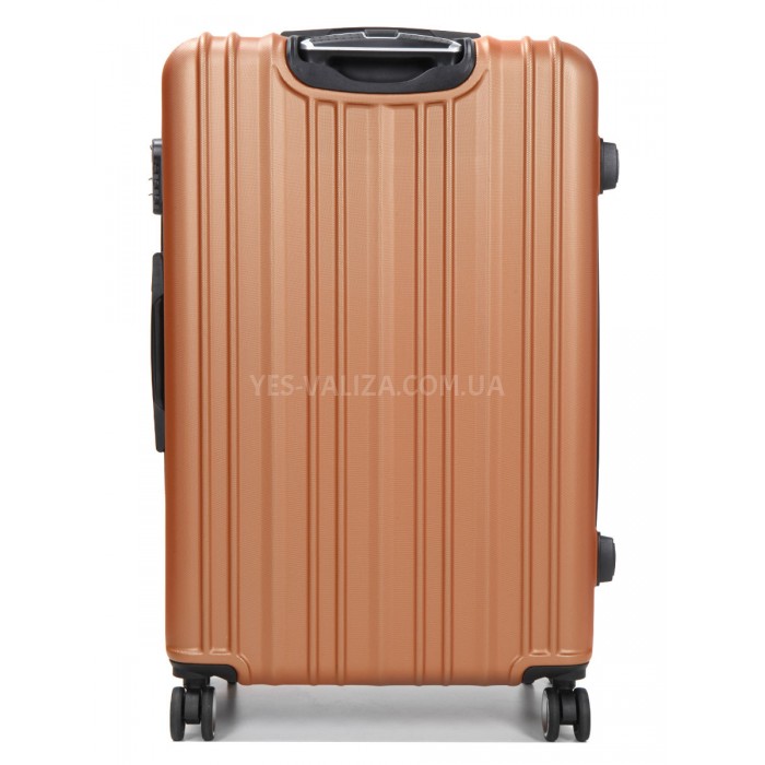 Чемодан Франция большой L оранж 76х49х31+5/110л/4.3кг/Worldline 623, фото 3