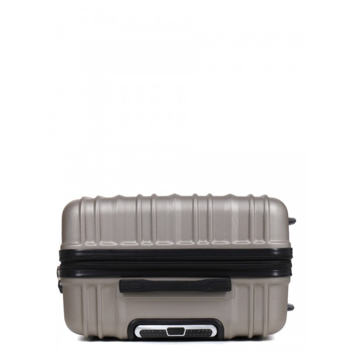 Валіза Франція велика L шампань 76х49х31+5/110л/4.3кг/Worldline623, фото 6