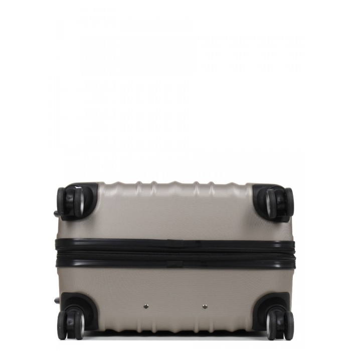 Чемодан Франция большой L шампань 76х49х31+5/110л/4.3кг/Worldline 623, фото 7