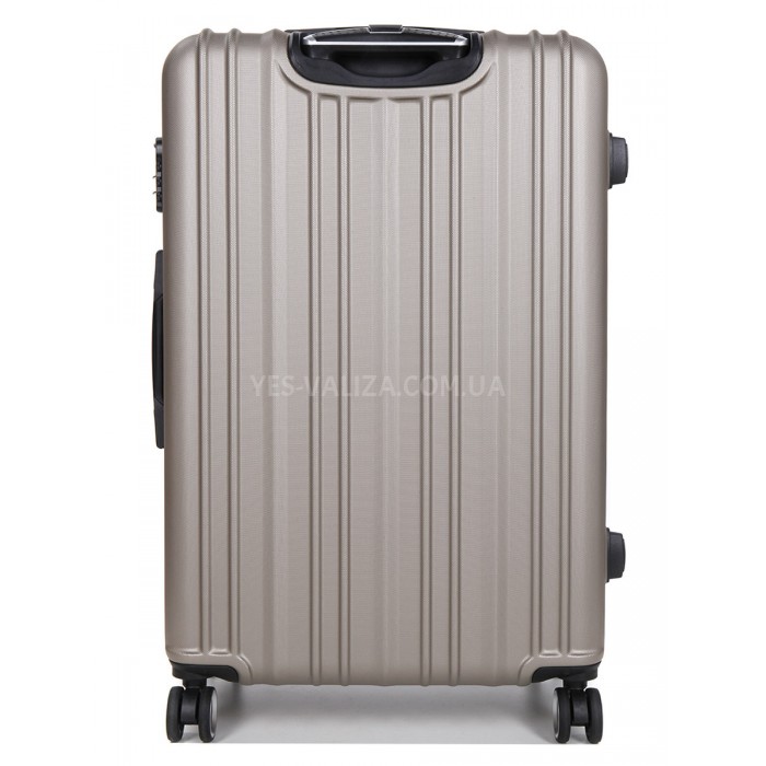 Валіза Франція велика L шампань 76х49х31+5/110л/4.3кг/Worldline623, фото 3