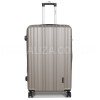 Чемодан Франция большой L шампань 76х49х31+5/110л/4.3кг/Worldline 623, фото 11