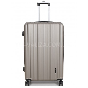 Чемодан Франция большой L шампань 76х49х31+5/110л/4.3кг/Worldline 623